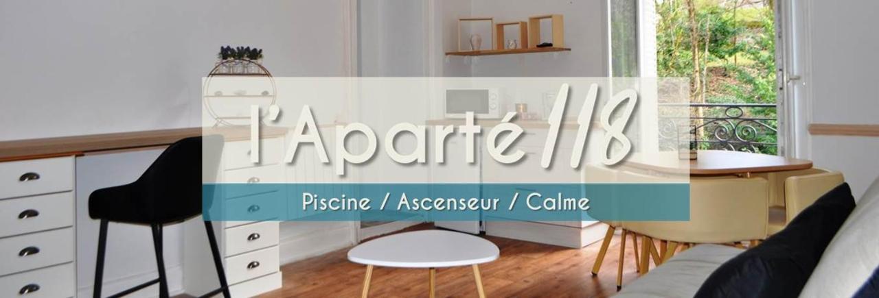 Charme et tranquillité, dans résidence avec piscine, L’APARTÉ - SEJOURAIX Aix-les-Bains Extérieur photo